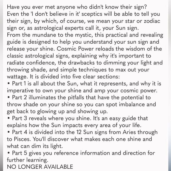 Anthropologie “Cosmic Power” Coffee Table Book - Picture 4 of 4